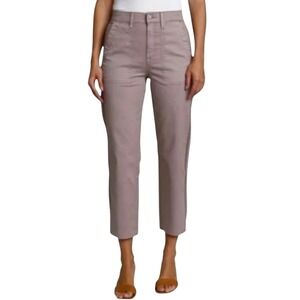 Pistola Womens Mara Straight Leg Utility Pants Size 32 Purple Tan Cropped Cargo
